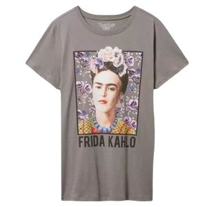 Torrid Frida Kahlo Classic Fit Cotton Embroidered Tee Size 5-EUC